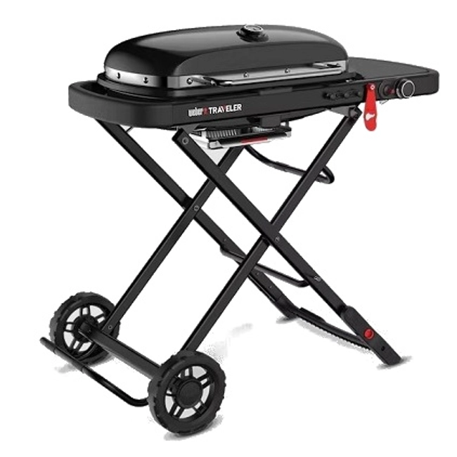 Vendita online Barbecue a gas Weber Traveler Stealth Edition